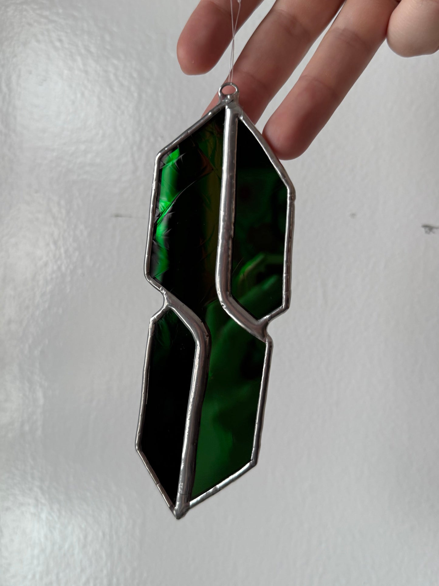 Cool 90s “S” - stained glass