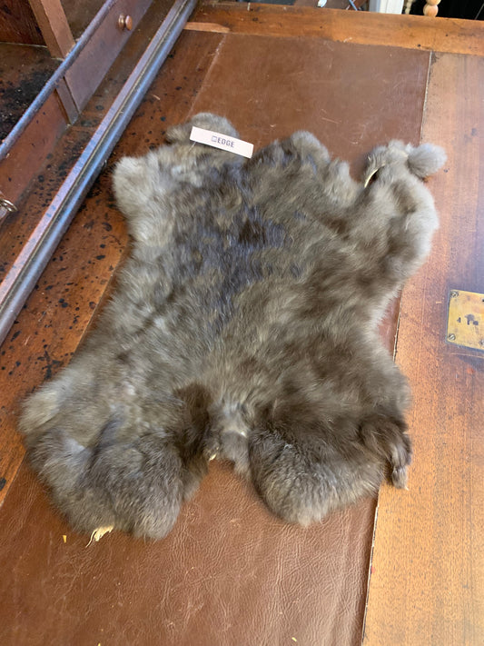 Soft grey Rabbit fur