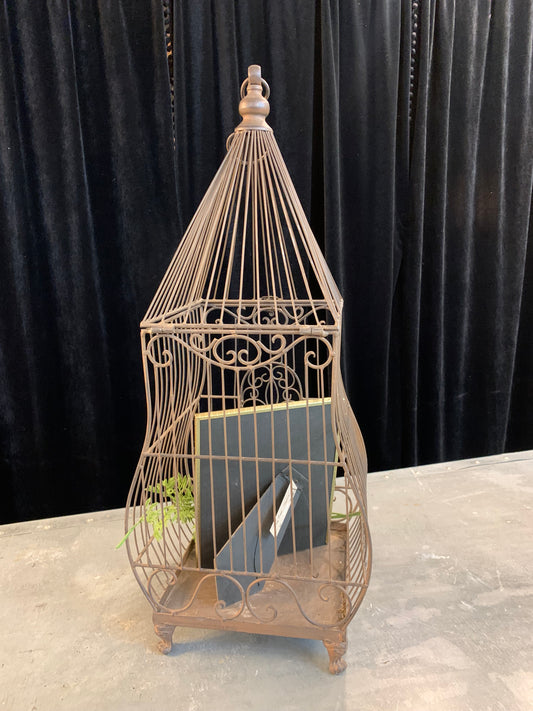 Large metal birdcage