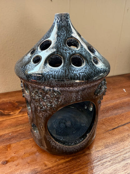 Icelandic Lava Pottery Tea Light holder