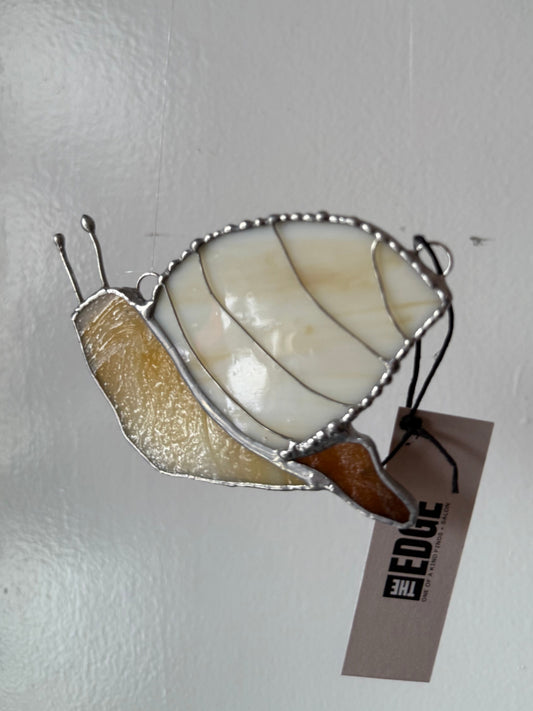 Snail sun catcher - stained glass