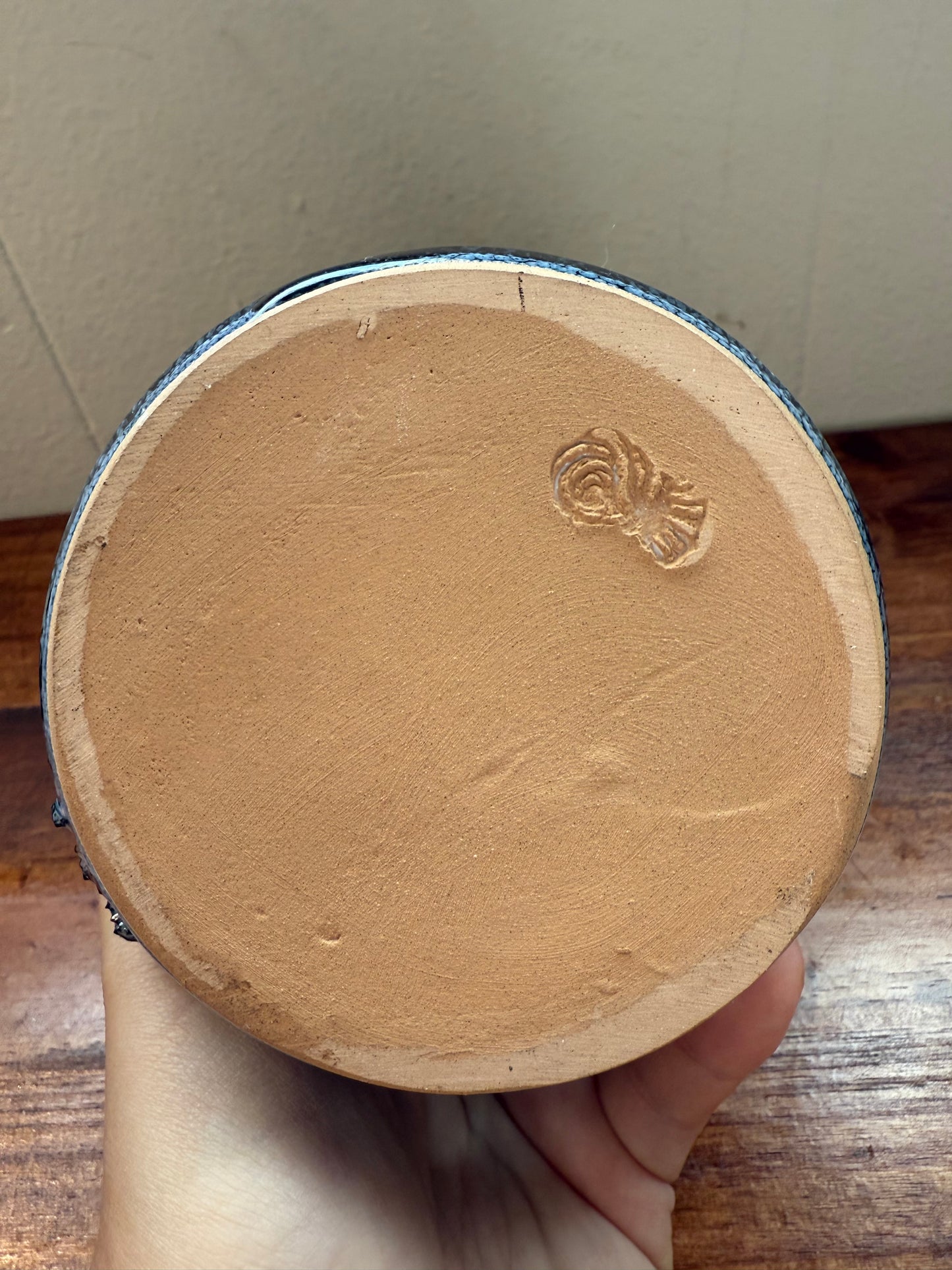 Icelandic Lava Pottery Tea Light holder
