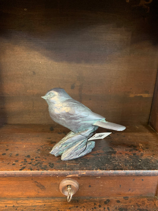 Bird patina finish